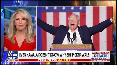 Monica Crowley: Walz Has To Defend Kamala's Radical Record and His Own At VP Debate
