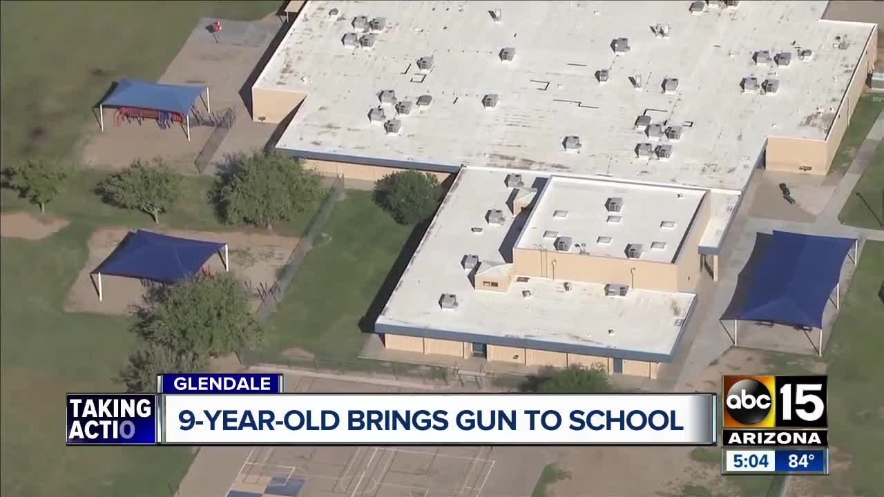 Gun found in 9-year-old’s backpack at Glendale American Elementary