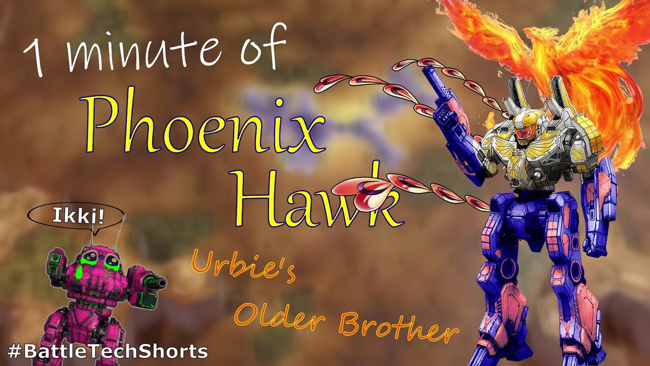 BATTLETECH #Shorts - Phoenix Hawk, Urbie's Older Brother