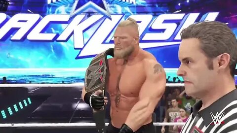 wwe 2k23 universe superstar mode brock lesnar part 77