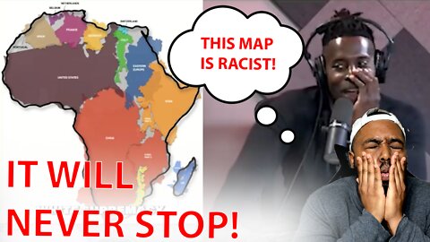 Woke Comedian Claims Map Of Africa Is White Supremacy