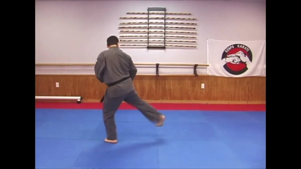 An example of the American Kenpo From Short Form 5