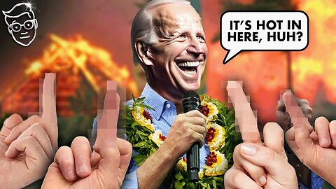 Maui Residents FLIP OFF Biden, Scream 'F*CK YOU' to Joe's FACE in NIGHTMARE Visit 2 WEEKS After Fire