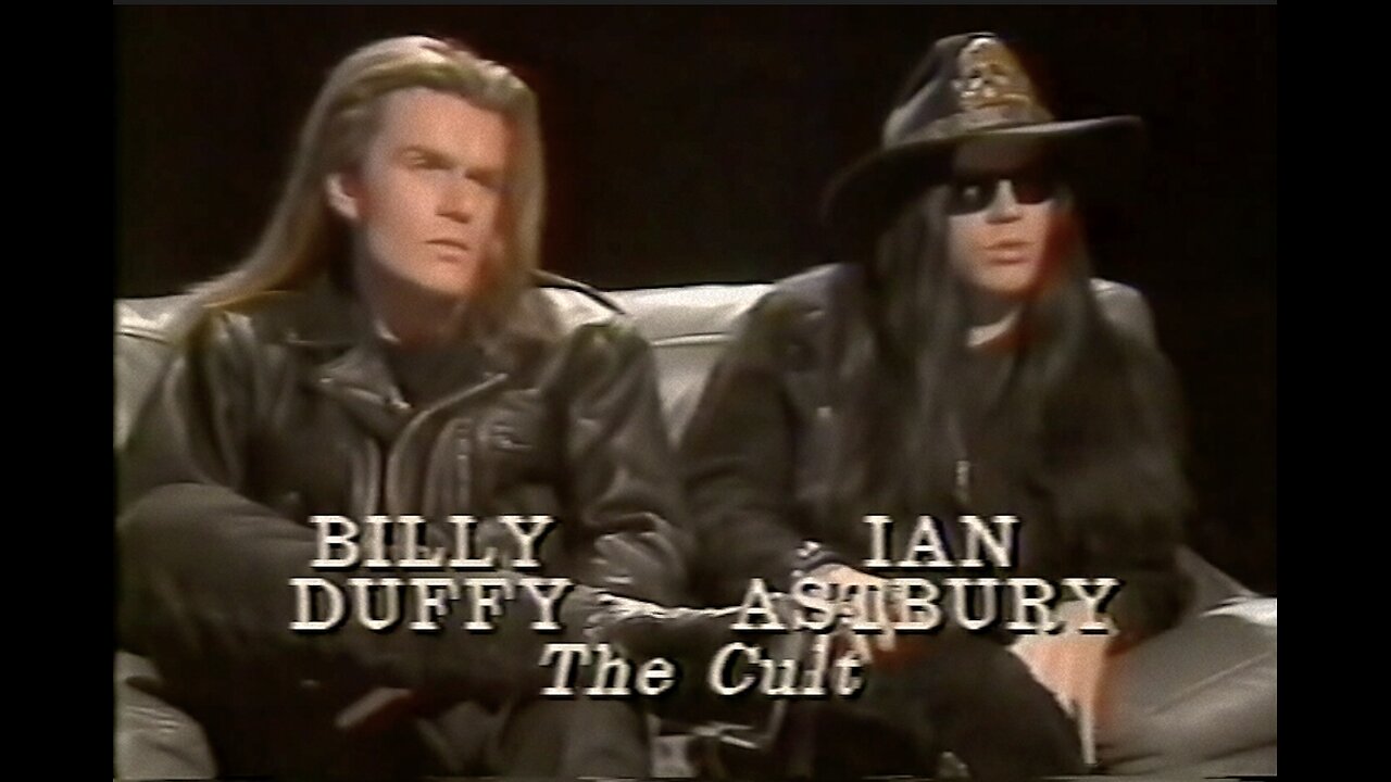 The Cult interview England 1989