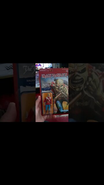 Iron Maiden The Trooper action figure! #IronMaiden