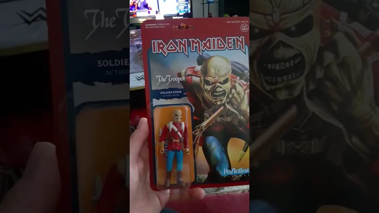 Iron Maiden The Trooper action figure! #IronMaiden