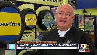 Water in your gas tank? Here's what to do to avoid costly repairs