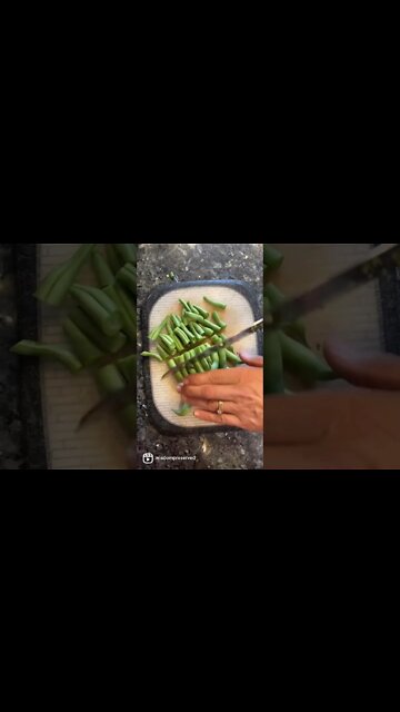 Canning Fresh Green Beans From the Garden #shorts #shortsvideo