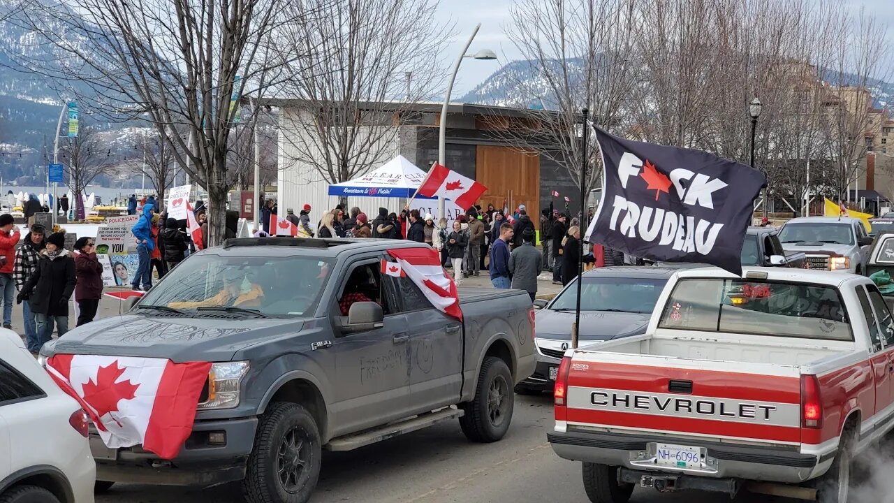 Fringe Minority - Freedom Convoy Kelowna BC, Canada - January 29, 2022 Revolution | Irnieracing News