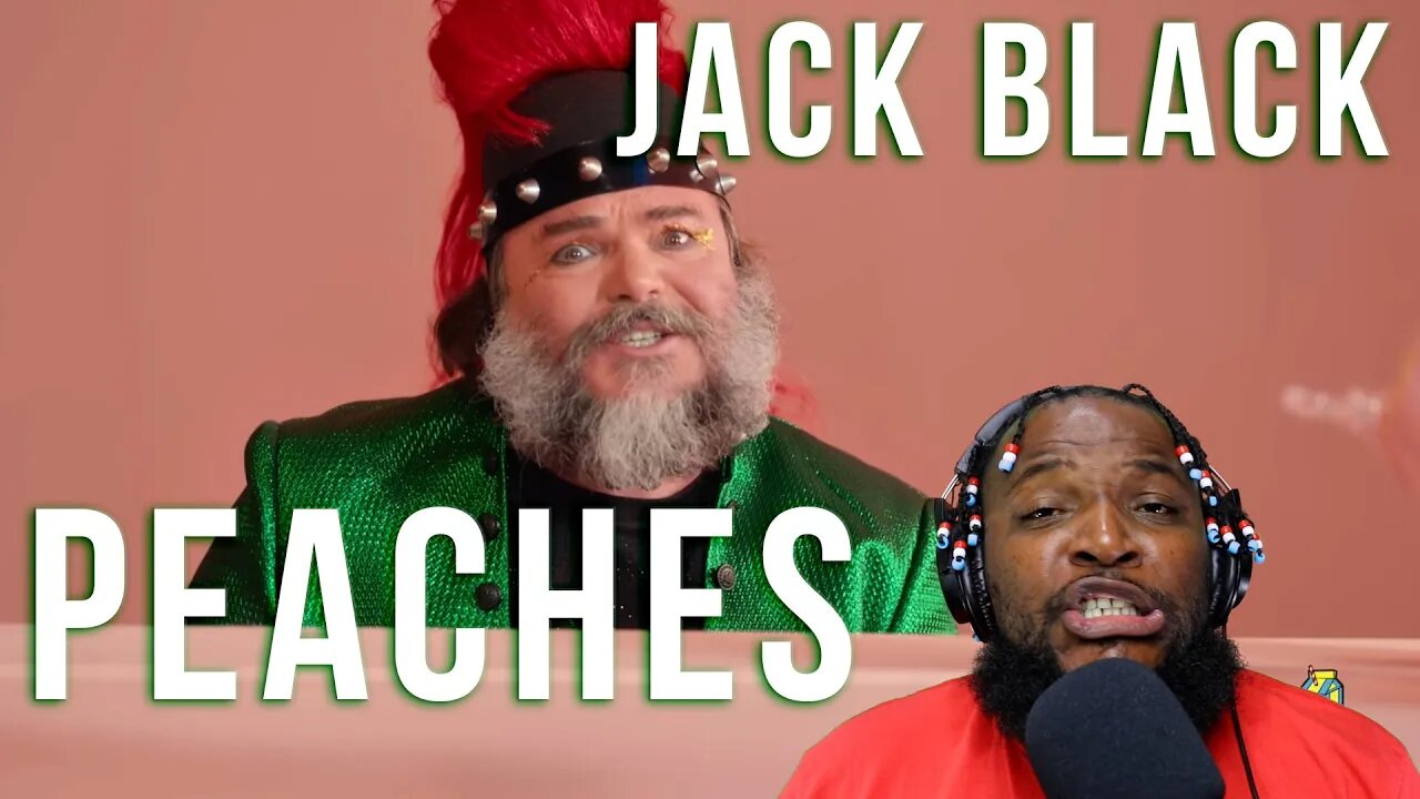 I LOVE YOU PEACHES - Jack Black - Peaches (Directed by Cole Bennett)(REACTION)