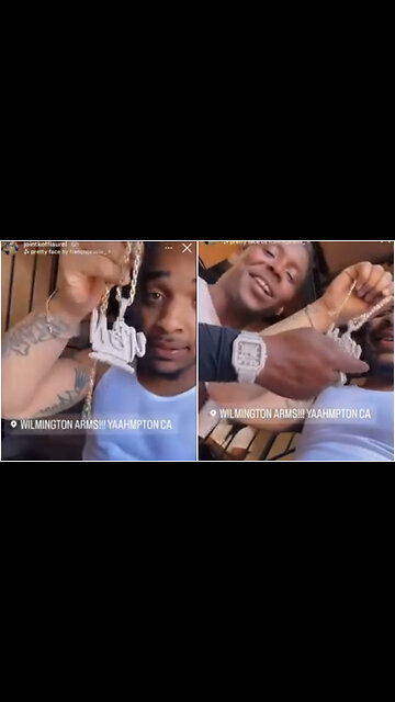 Compton savages claim to have stolen YBN Nahmir's chain