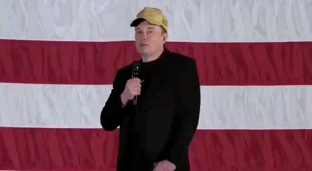 Speaking to a crowd in Pennsylvania, Elon Musk called Joe Biden and Kamala Harris puppets...