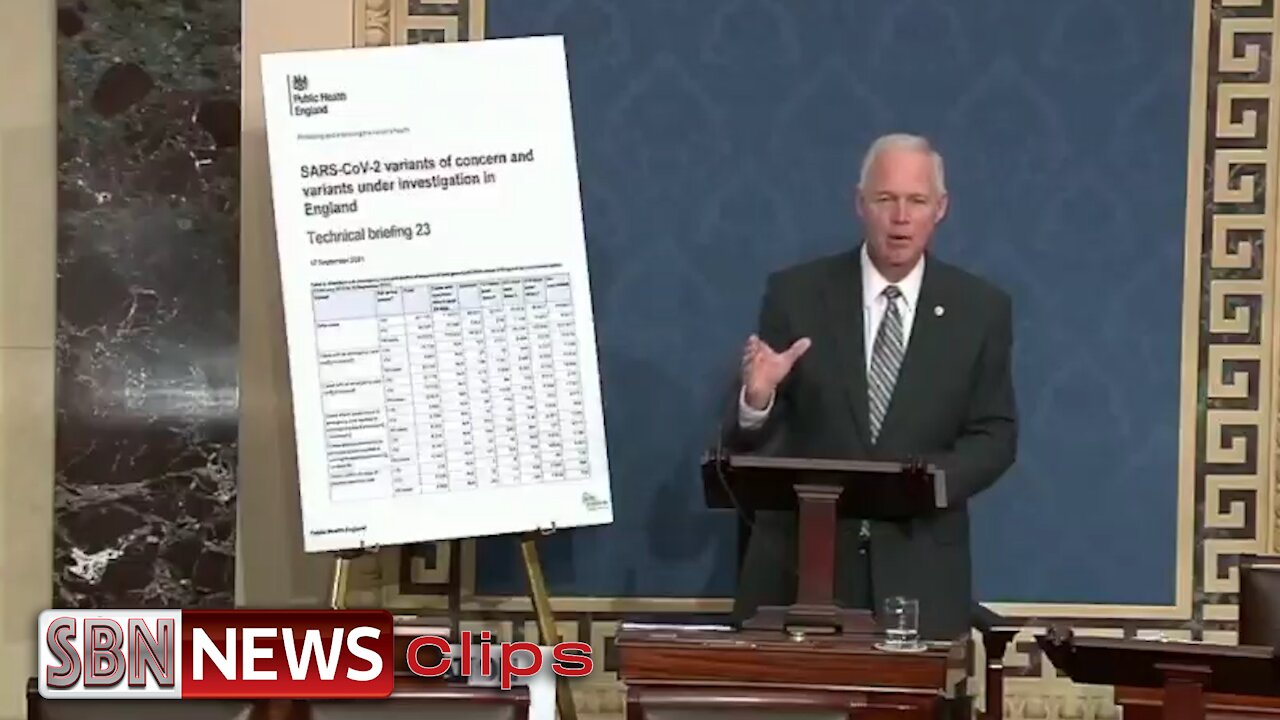Sen Ron Johnson Brings Up Public Health - 4234