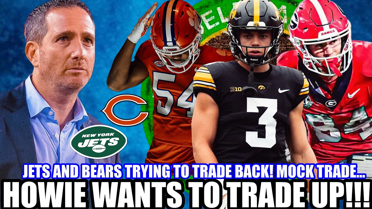 🚨BOOM! Trading Up Into The Top 10? Bears And Jets WANT To Trade! 🔥 | 💎 Take Talent Over Need!