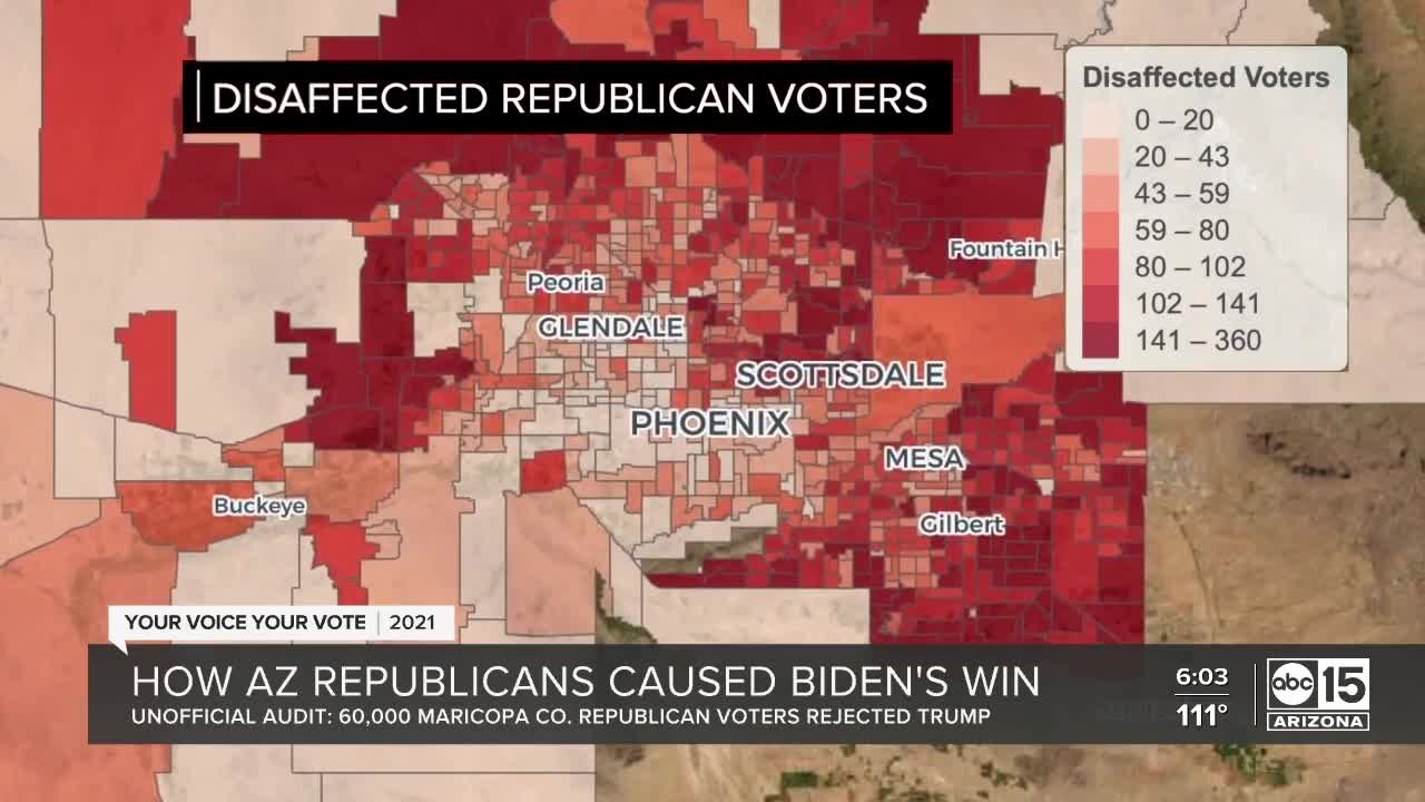 Disaffected Republicans handed Arizona to Joe Biden