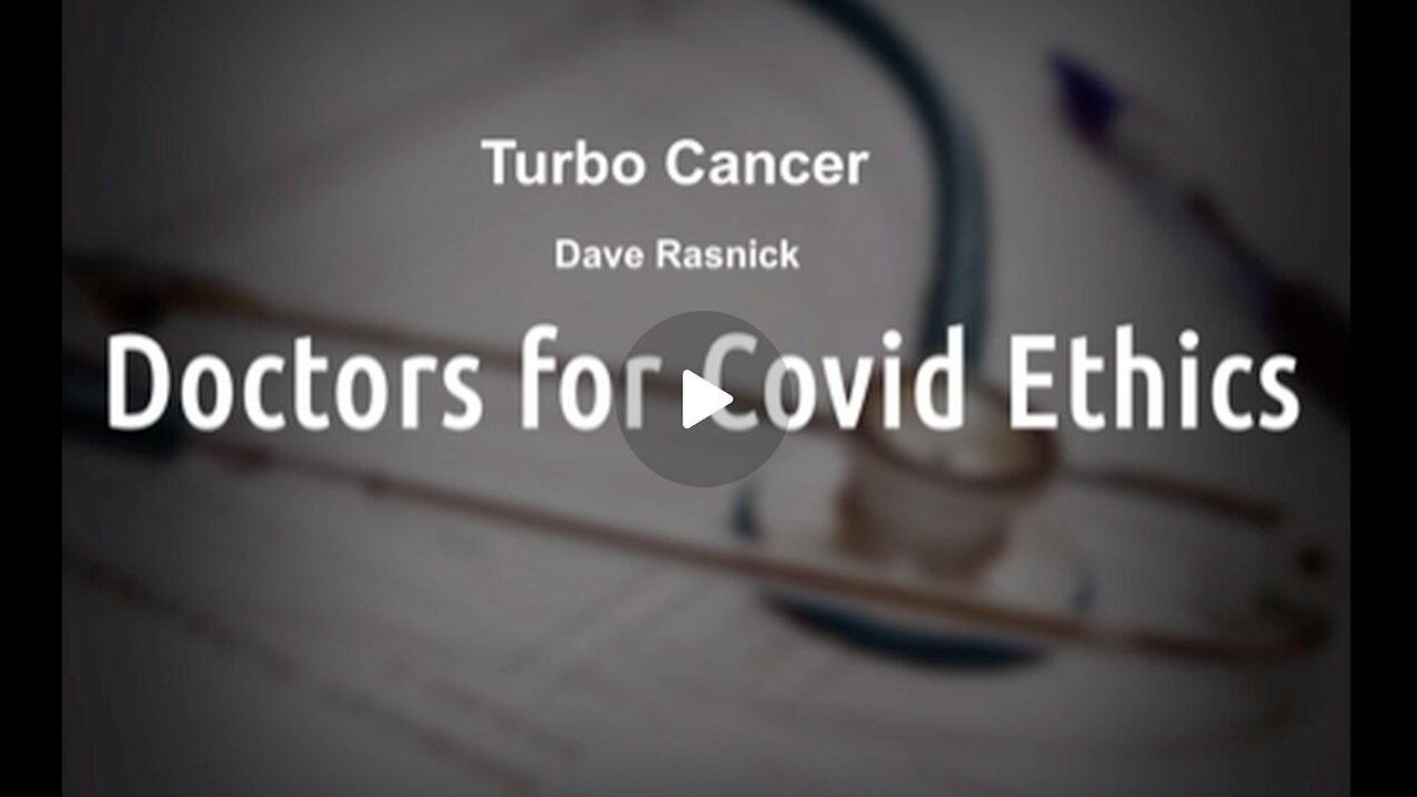 TURBO CANCER - DR DAVE RASNICK (7 NOV 2023)