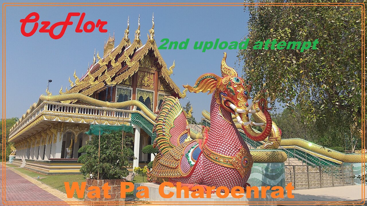 Ride motorbike and visiting Wat Pa Charoenrat (Epic Music) - Shitstralia abandon me 480p