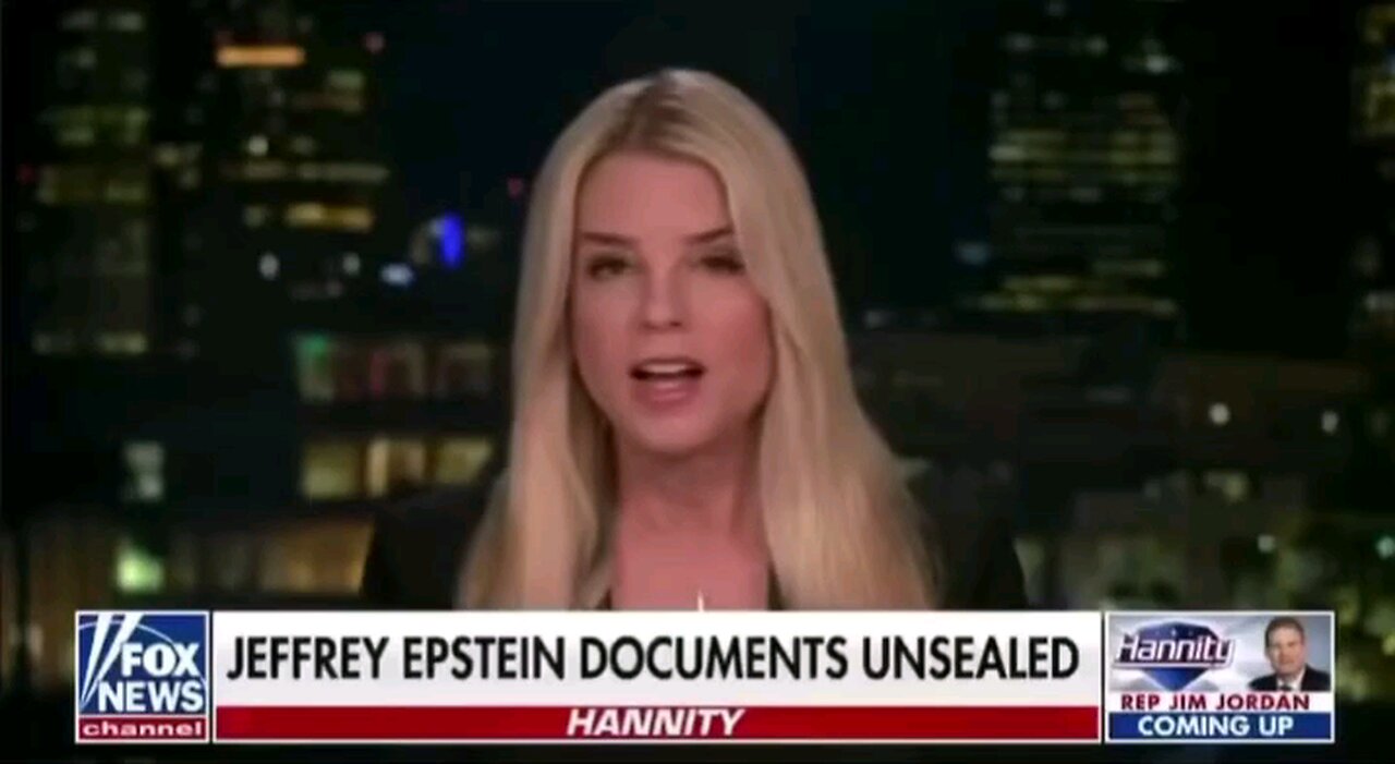 Trump-nominated AG Pam Bondi says that she will go after anyone trying to hide the #EpsteinFiles