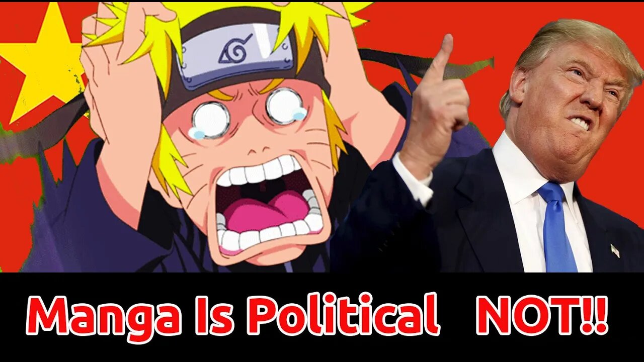 Manga Is POLITICAL Just Like Western Comics- Says The Media -Umm.... How About NO!!