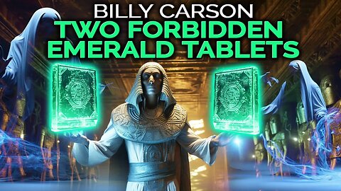 What We Know About These TWO Forbidden Emerald Tablets of Thoth | Billy Carson