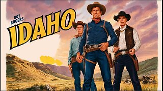 IDAHO (1943)Roy Rogers, Smiley Burnette & Bob Nolan | Western | Colorized | Retro Movie