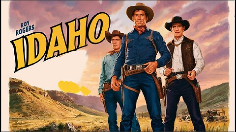 IDAHO (1943)Roy Rogers, Smiley Burnette & Bob Nolan | Western | Colorized | Retro Movie