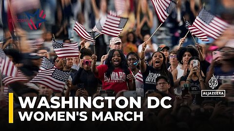 Women's march in Washington DC: Organisers call for unity ahead of second Trump term