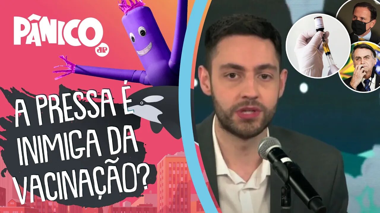 Vitor Brown fala sobre TRETA entre BOLSONARO e DORIA sobre OBRIGATORIEDADE DA VACINA