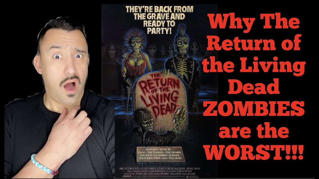 The Return of the Living Dead (1985) Has The Scariest Zombies!! - The Attic Review