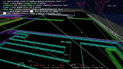 Session 1: Armagetron Advanced (Arcade Classic Practice)