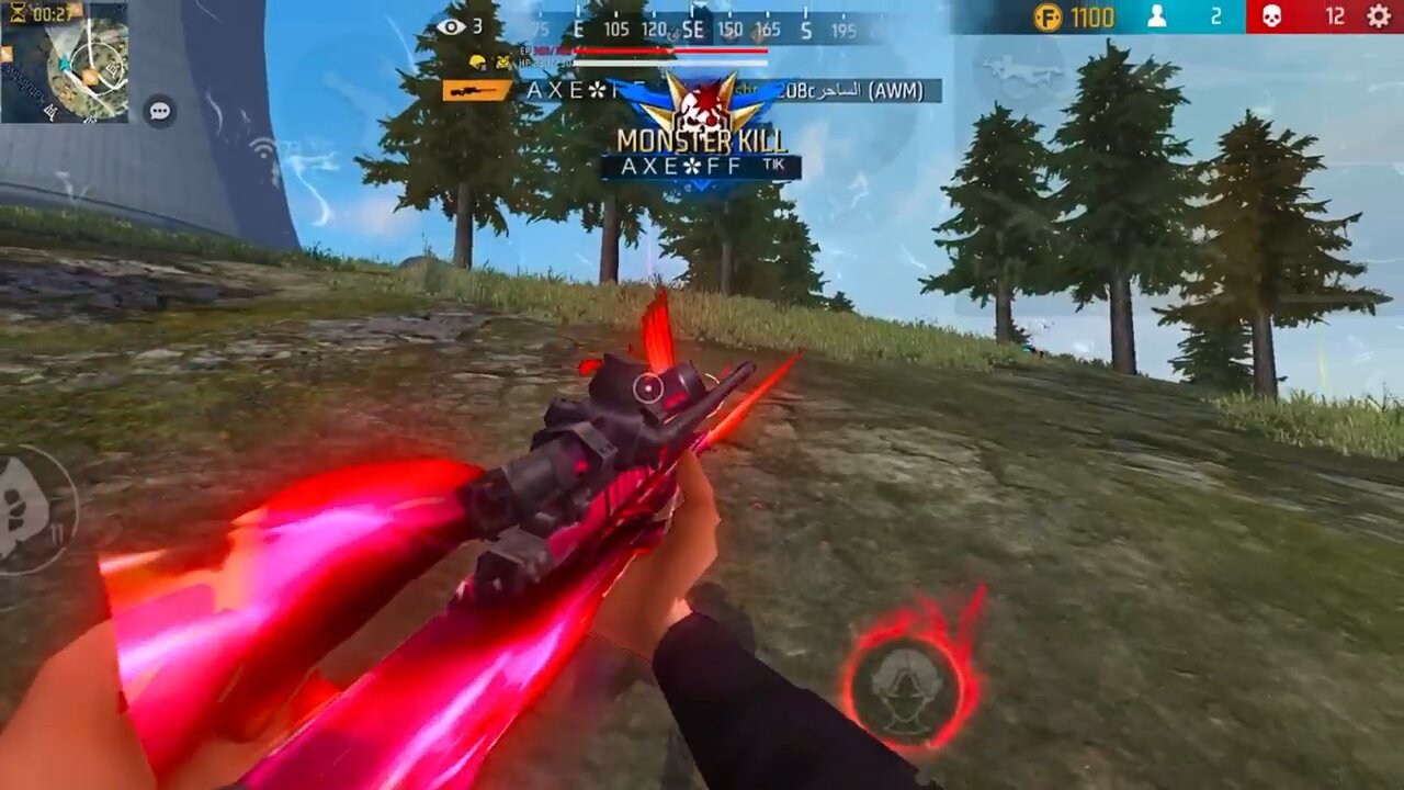 Free fire gameplay