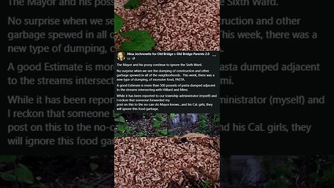 500 Pounds of Spaghetti Dumped Alongside River #shorts #news