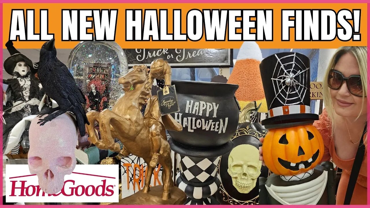 HOMEGOODS HALLOWEEN | GOLD Headless Horseman and LOTS More New Finds | #homegoods