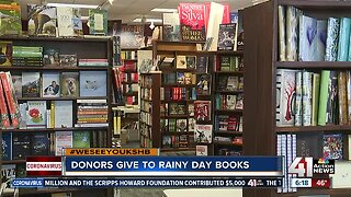 Donors give to Rainy Day Books