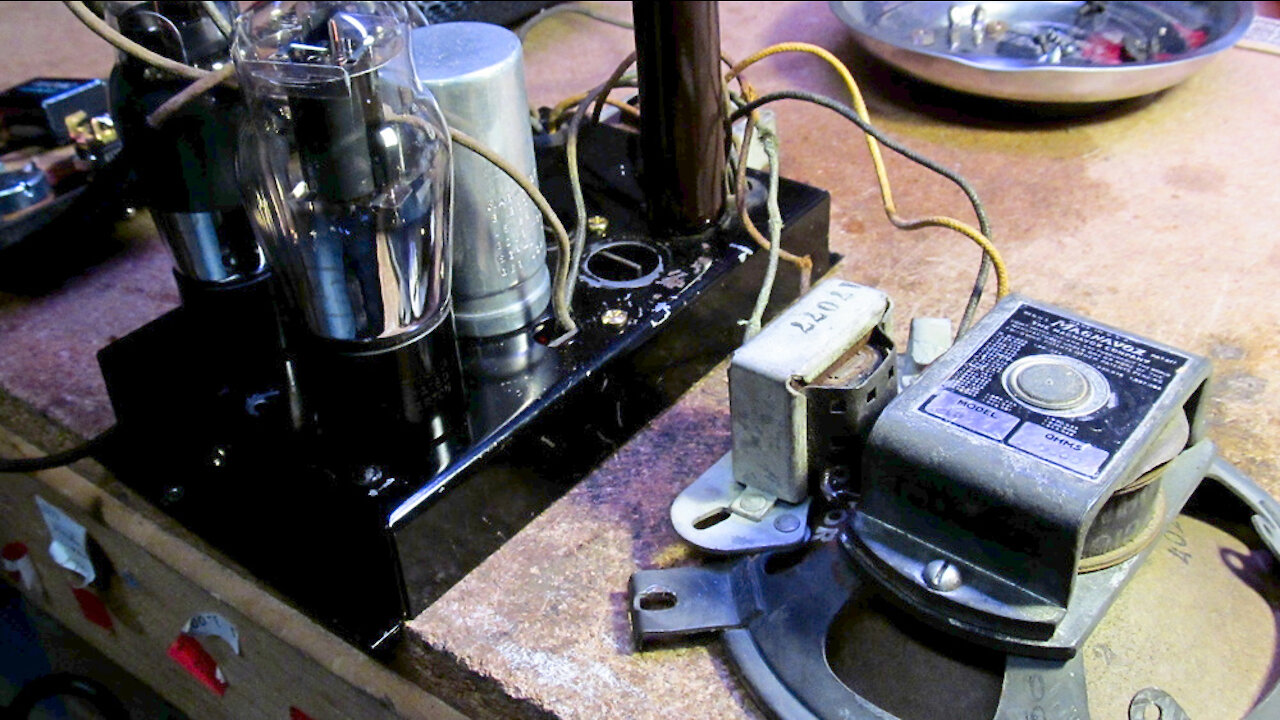 1934 Illustravox Junior and Test Coupling Capacitors