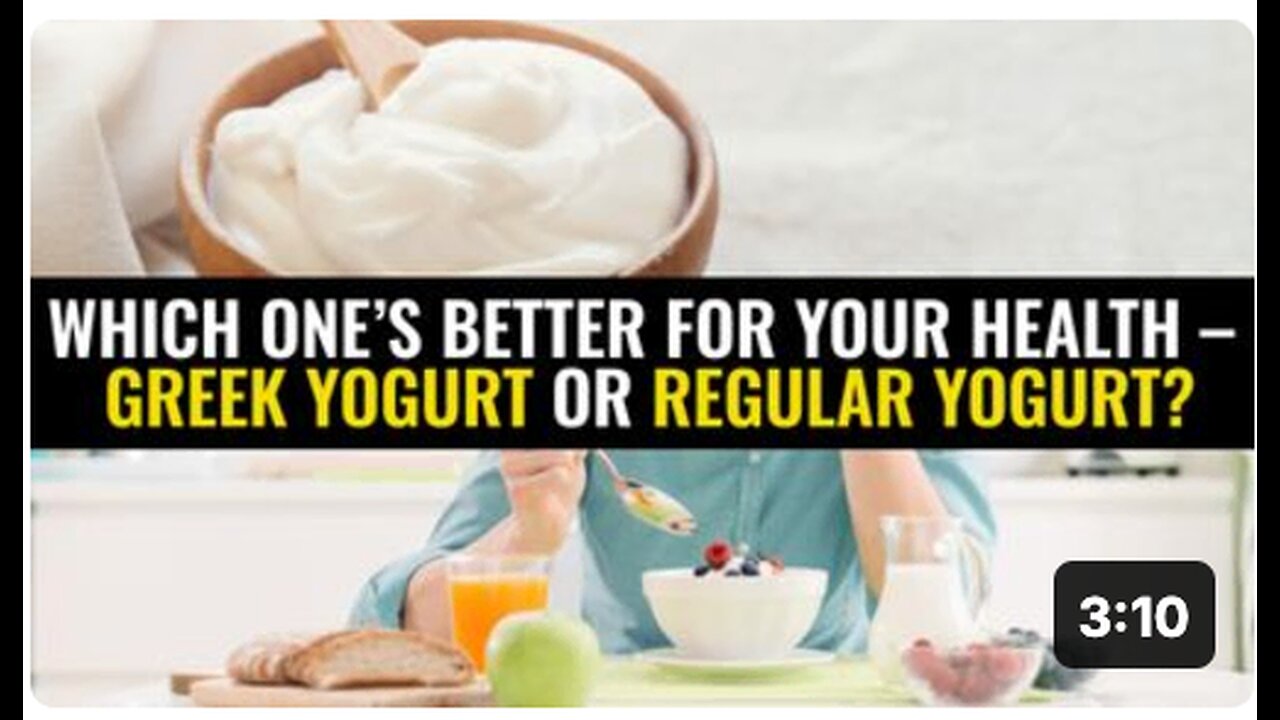 Which one’s better for your health – Greek yogurt or regular yogurt?