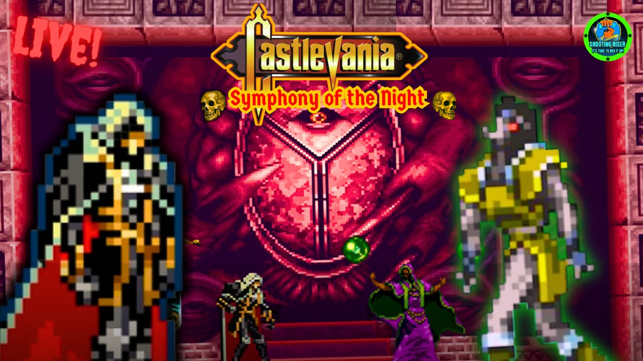 "WHAT IS A MAN?" - HALLOWEEN MASTERPIECE - Castlevania Symphony of the Night Live #walkthrough