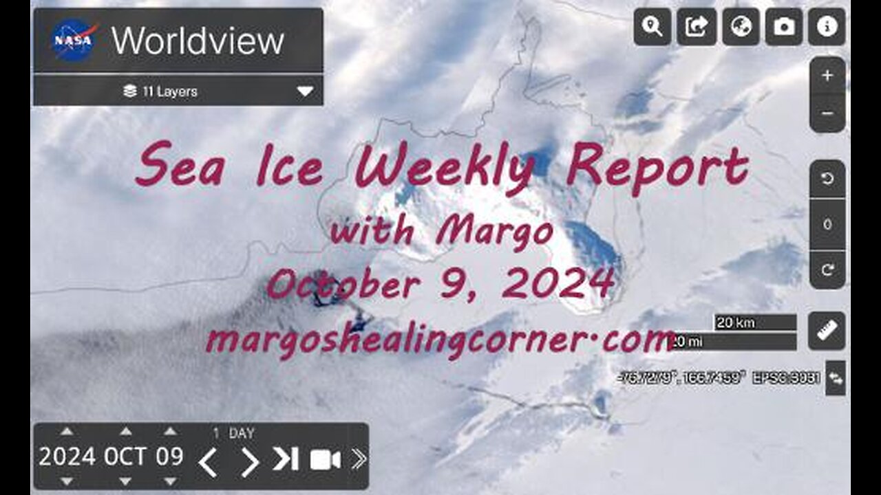 Sea Ice Weekly Report with Margo (Oct. 9, 2024)