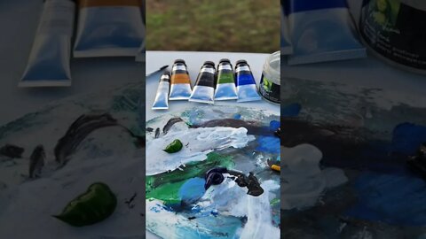 oil speed painting 11-6-2022