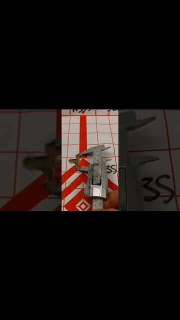 🎯35 Remington With 35gr H335 + 358200 @ 50 Yards💥