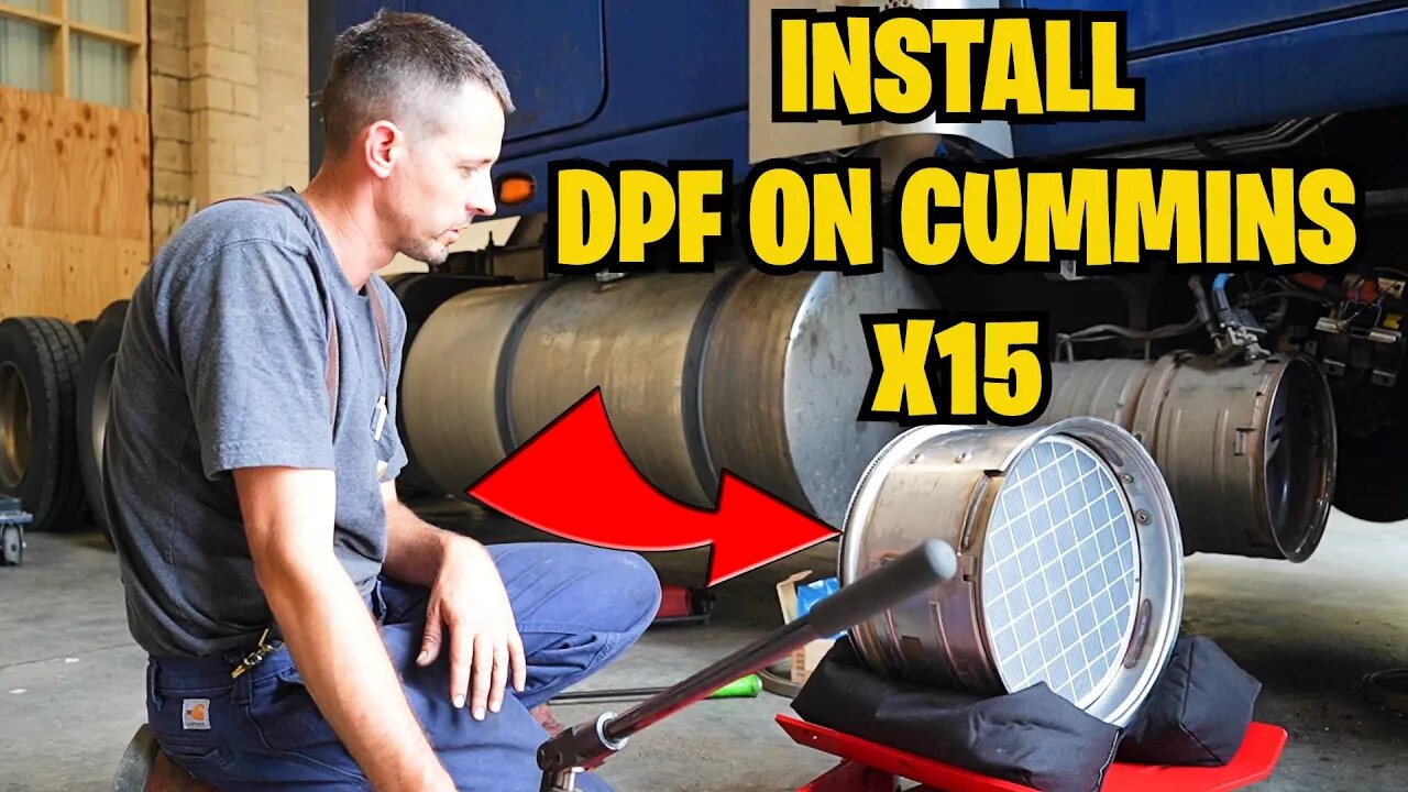 Install DPF on Cummins X15