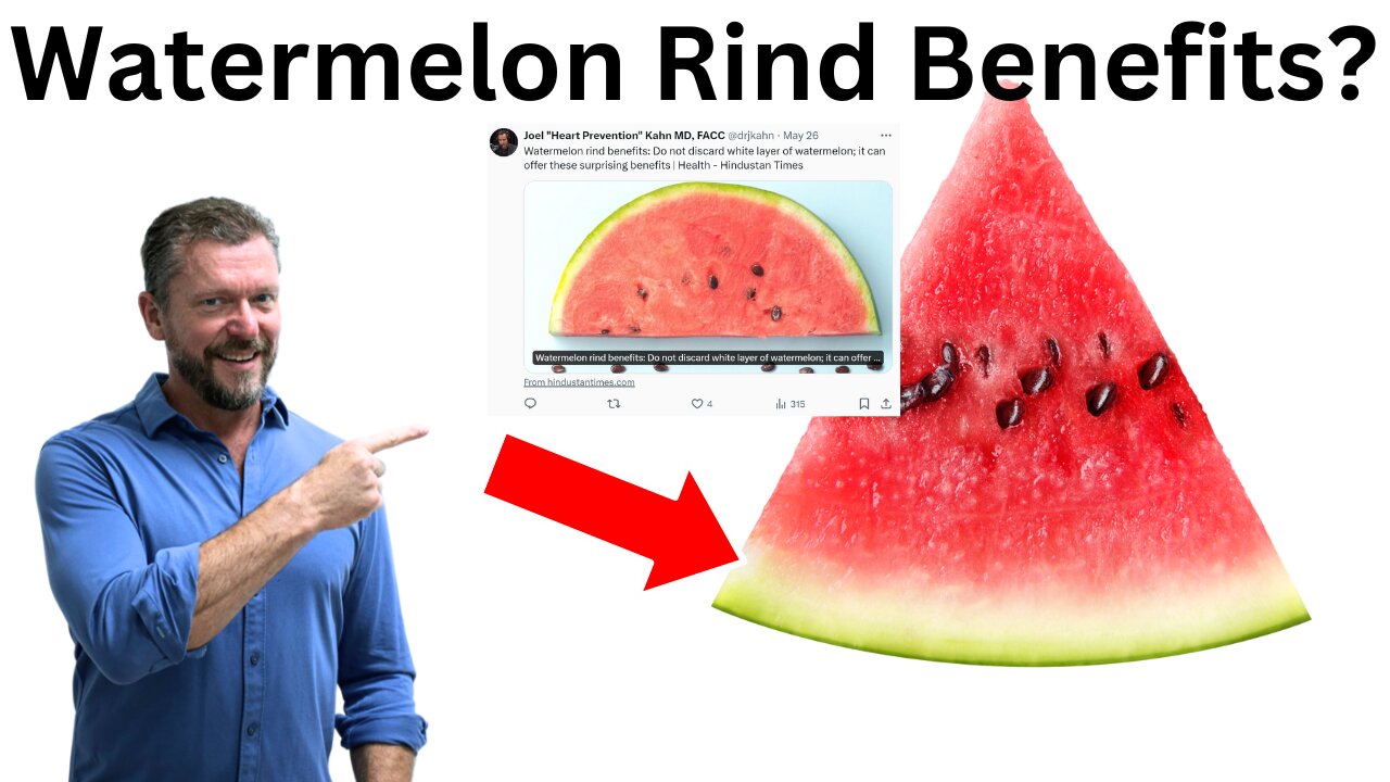 Watermelon Rind Health Benefits? Let's Look Deeper