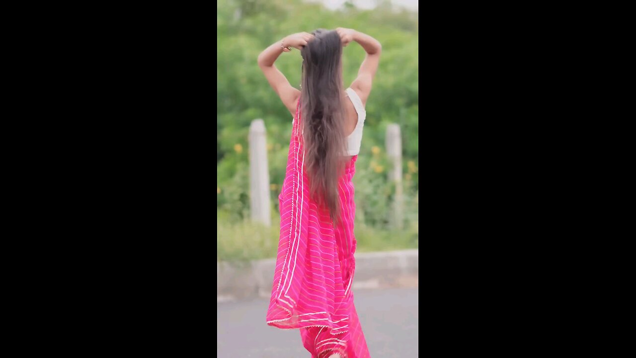 saree me hot dance