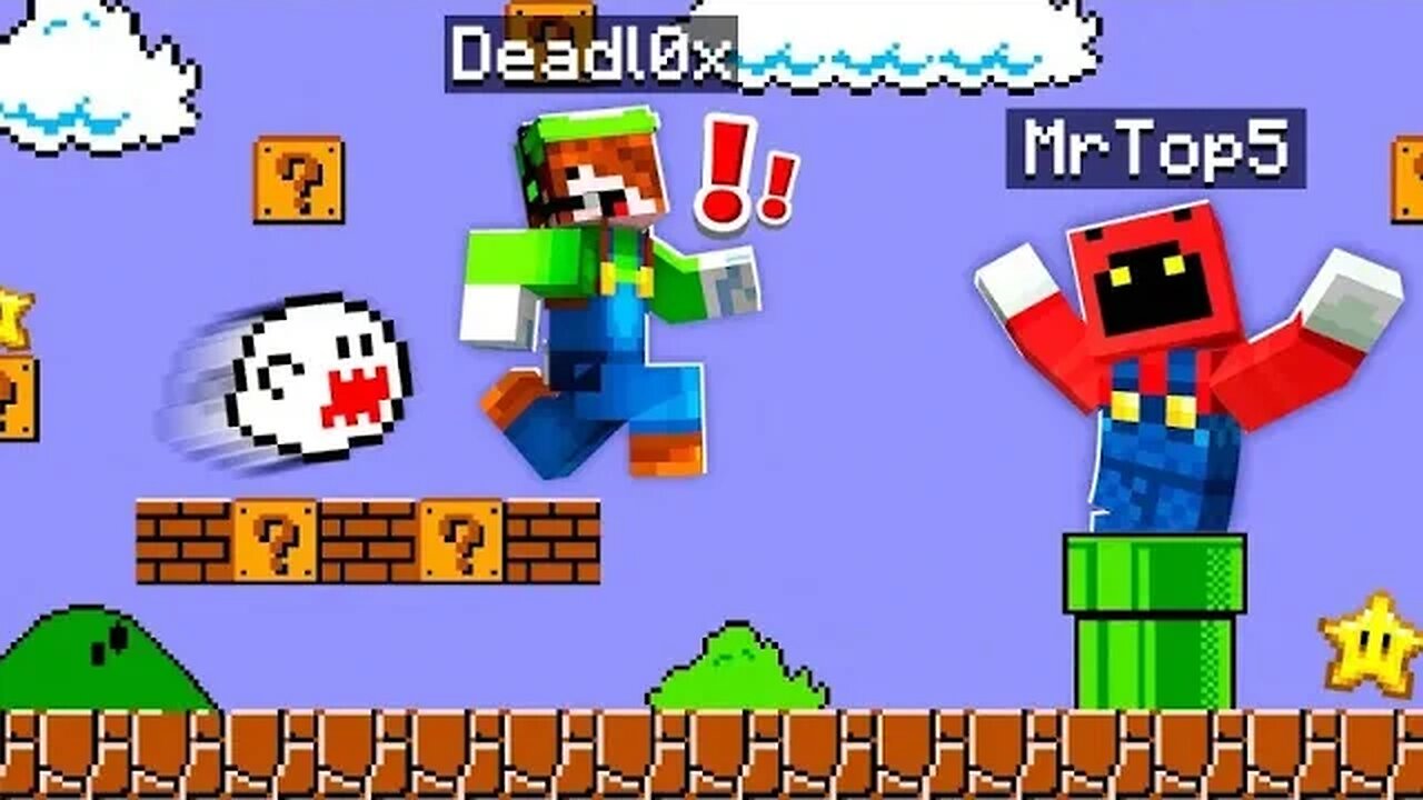 I Trolled Him As MARIO In Minecraft! (Mario Movie)