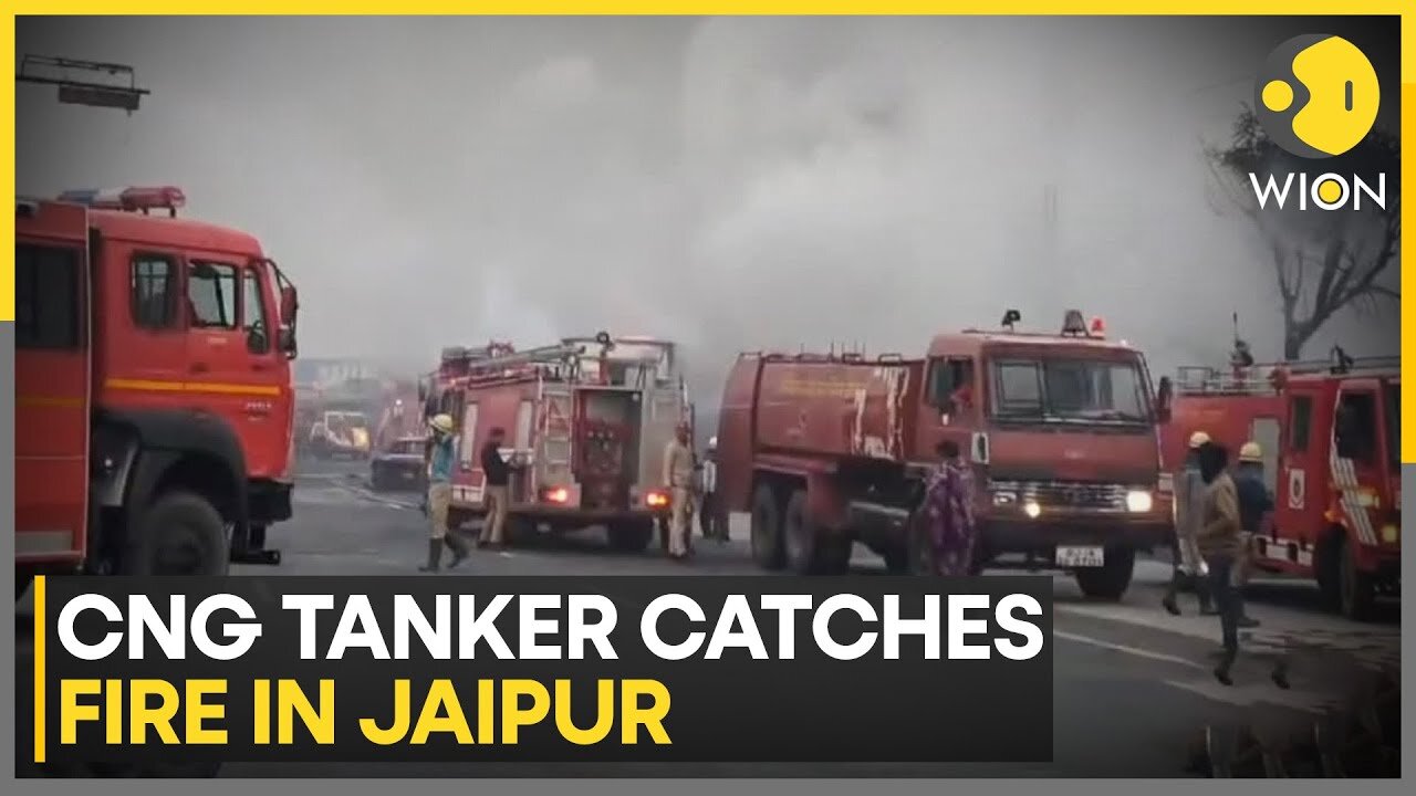 Jaipur Fire: 5 Killed After Truck Collision Near Petrol Pump | World News | WION