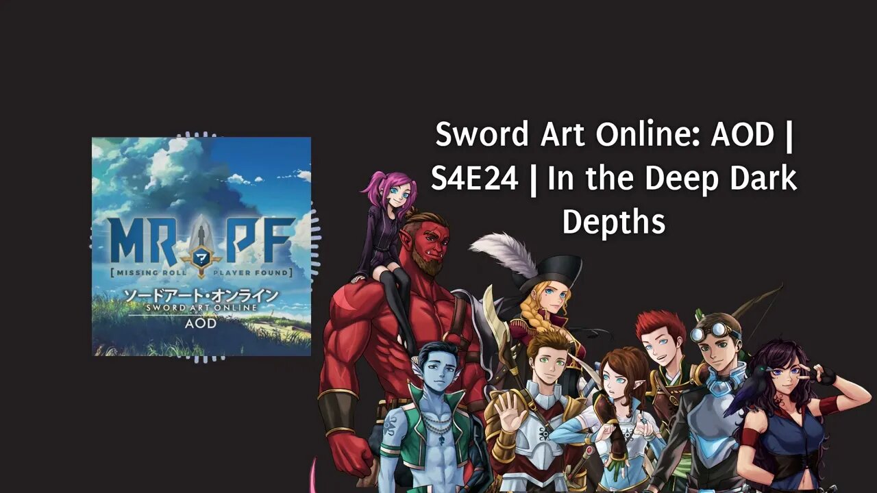 Sword Art Online: AOD | S4E24 | In the Deep Dark Depths