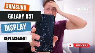 Samsung Galaxy A51 | Screen repair | Display replacement | Repair video