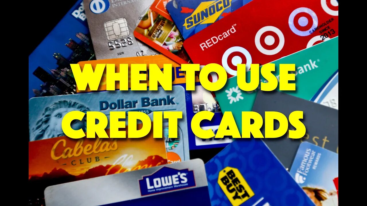 WHEN TO USE A CREDIT CARD HD 1080p HD sound money talk