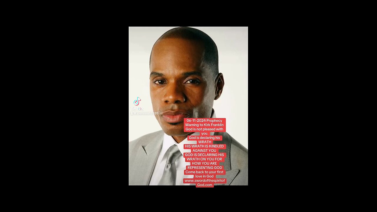 06-11-2024 Prophecy to Kirk Franklin #prophecy