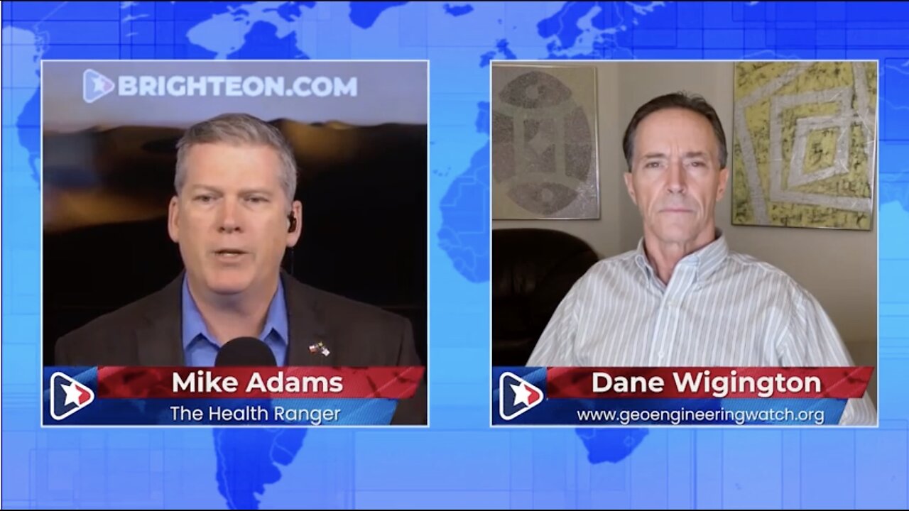 10 9 24 Dane Wigington and Mike Adams WEATHER WEAPONIZATION technologies targeting humanity